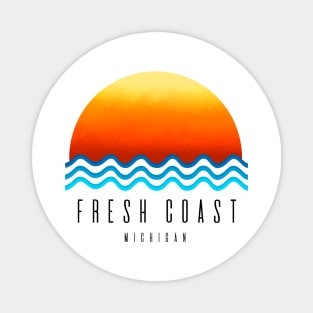 Fresh Coast Sunset Magnet